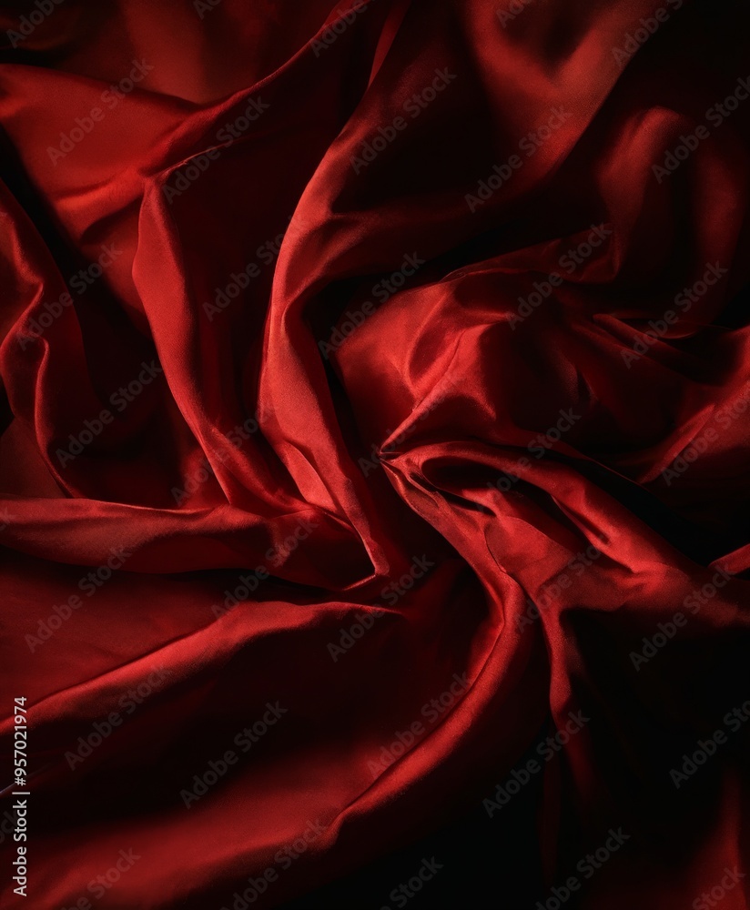 red silk fabric red silk fabric