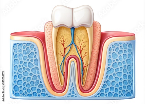 tooth crown root anatomy photo