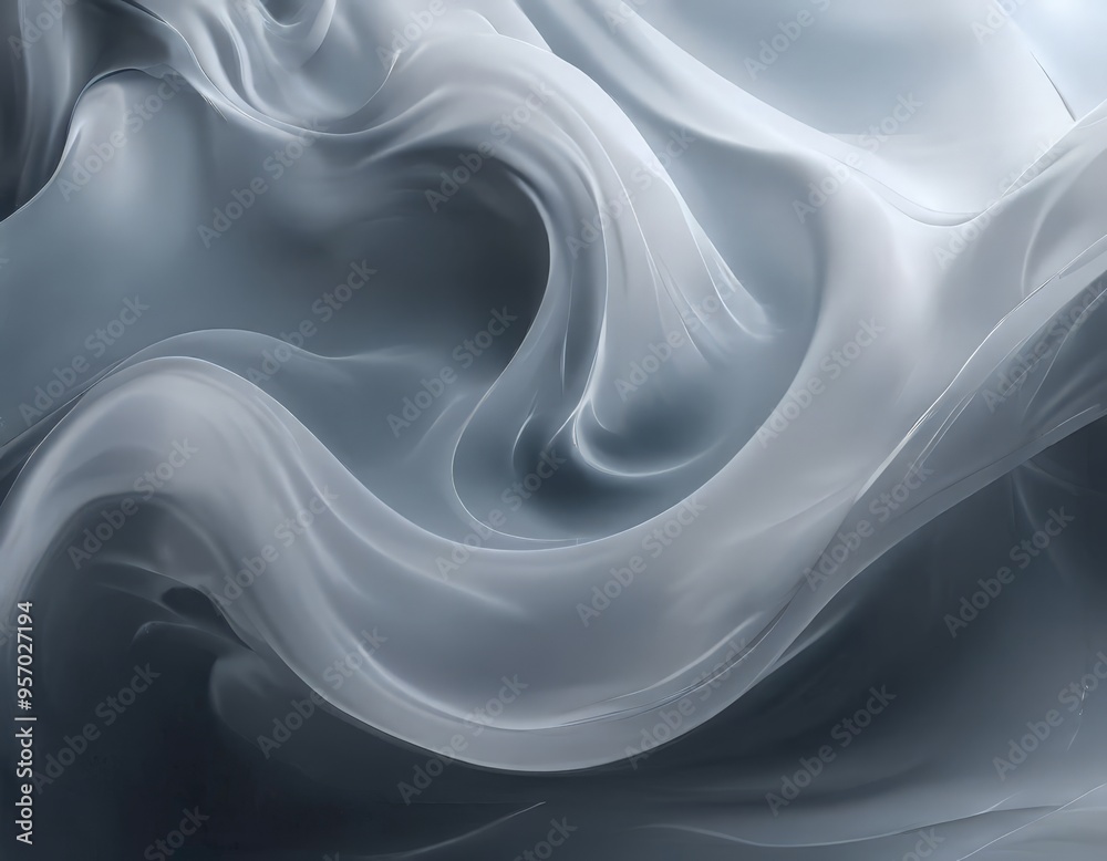 Obraz premium white and gray abstract background