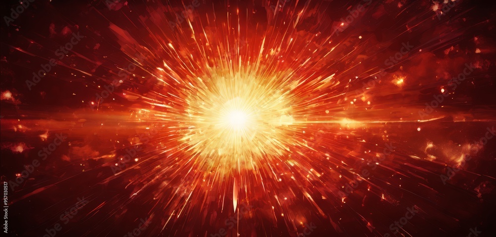bright explosion light and sparks bright explosion light and sparks