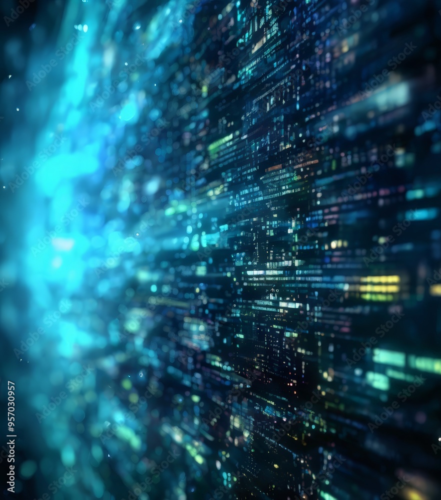 abstract technology background with binary code abstract technology background with binary code