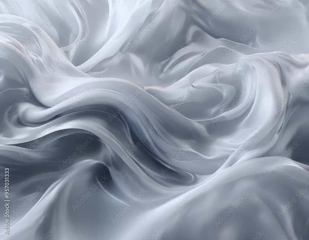 Obraz premium white and gray background with very smooth surface