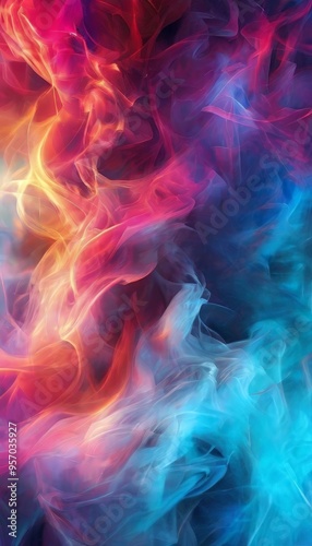 colorful smoke background