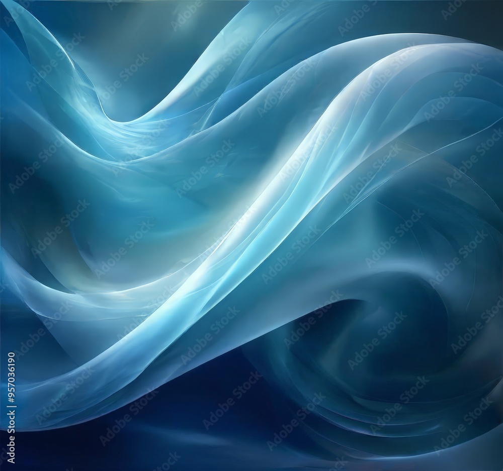 Obraz premium abstract blue background