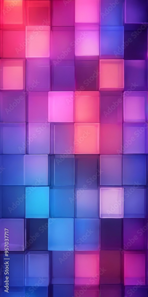 abstract background with squares and abstract background with squares and