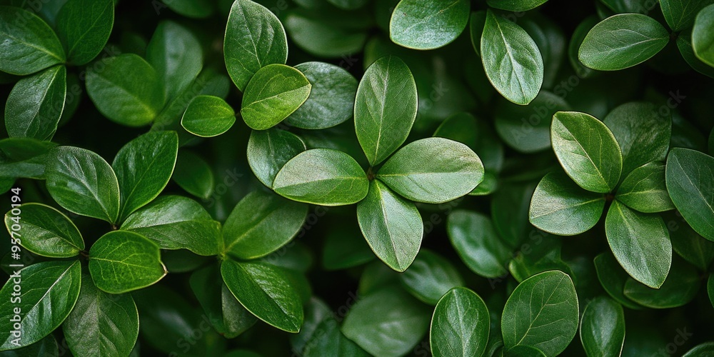 Close-up of green leaves Close-up of green leaves