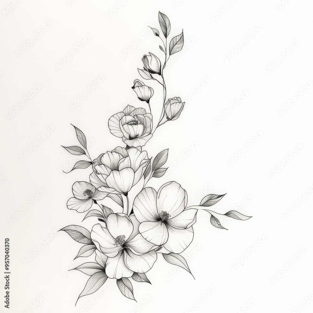 flower, draw, vector, black art, tattoo style, tattoo, floral, illustration, pattern, leaf, nature, vintage, drawing, sketch, plant, design, art, decoration, branch, rose, blossom, element, black, wed flower, draw, vector, black art, tattoo style, tattoo, floral, illustration, pattern, leaf, nature, vintage, drawing, sketch, plant, design, art, decoration, branch, rose, blossom, element, black, wed