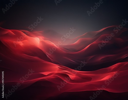 red abstract background with dark sky photo