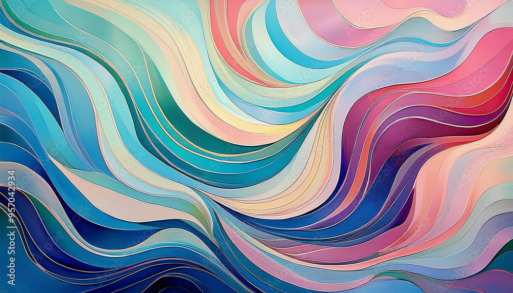 twirling rainbow pattern twirling rainbow pattern
