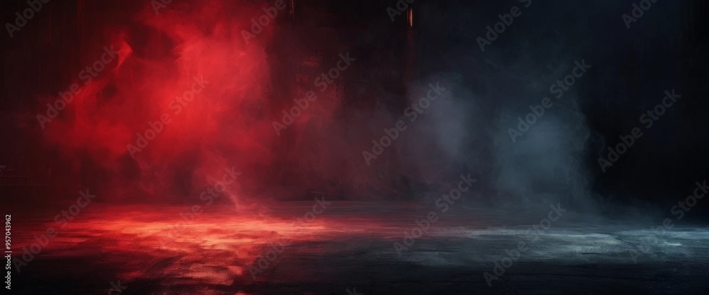 red and black background with smoke red and black background with smoke