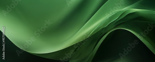 green abstract background