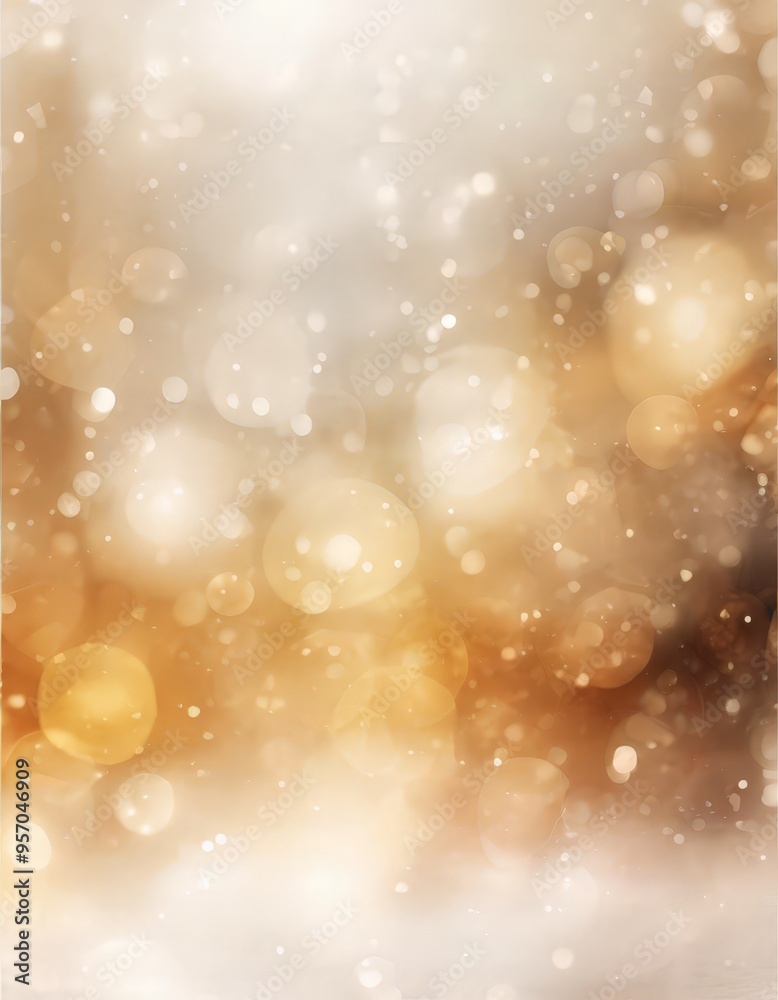 gold and white christmas background with bo lights gold and white christmas background with bo lights