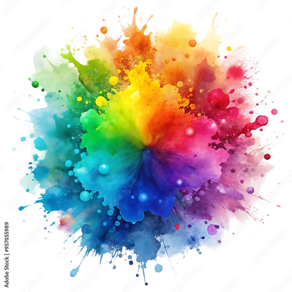 colorful splashes colorful splashes