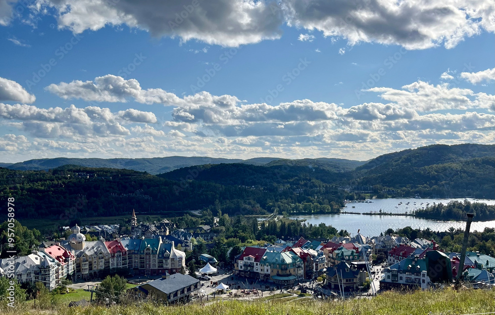 Obraz premium Mountain village