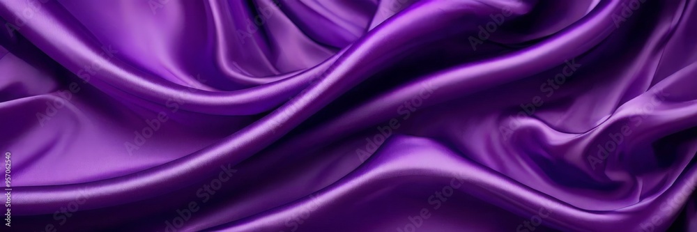 Fototapeta premium purple silk fabric background
