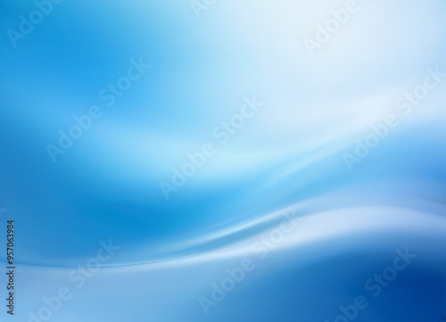 blue abstract background with smooth