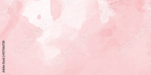 Pink background with space.Grunge background frame Soft pink paper texture,Light pink background with watercolor alpha grunge texture. Abstract pink watercolor illustration banner, wallpaper