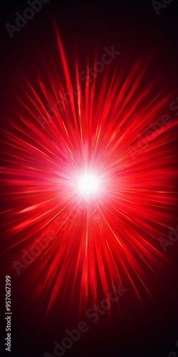 red explosion background with light effects