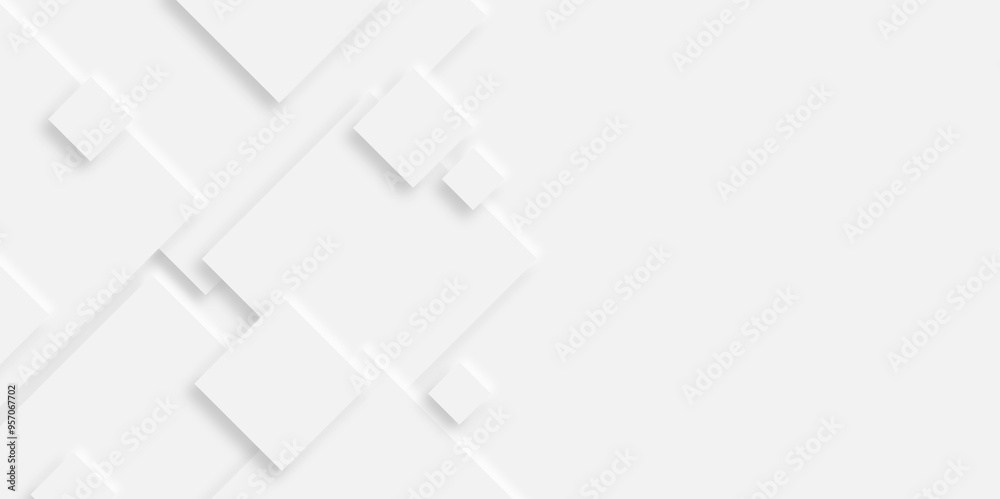 Abstract white rectangle shape geometric line background. abstract seamless modern white and gray color technology concept geometric rectangle vector background neomorphism style poster, banner design Abstract white rectangle shape geometric line background. abstract seamless modern white and gray color technology concept geometric rectangle vector background neomorphism style poster, banner design