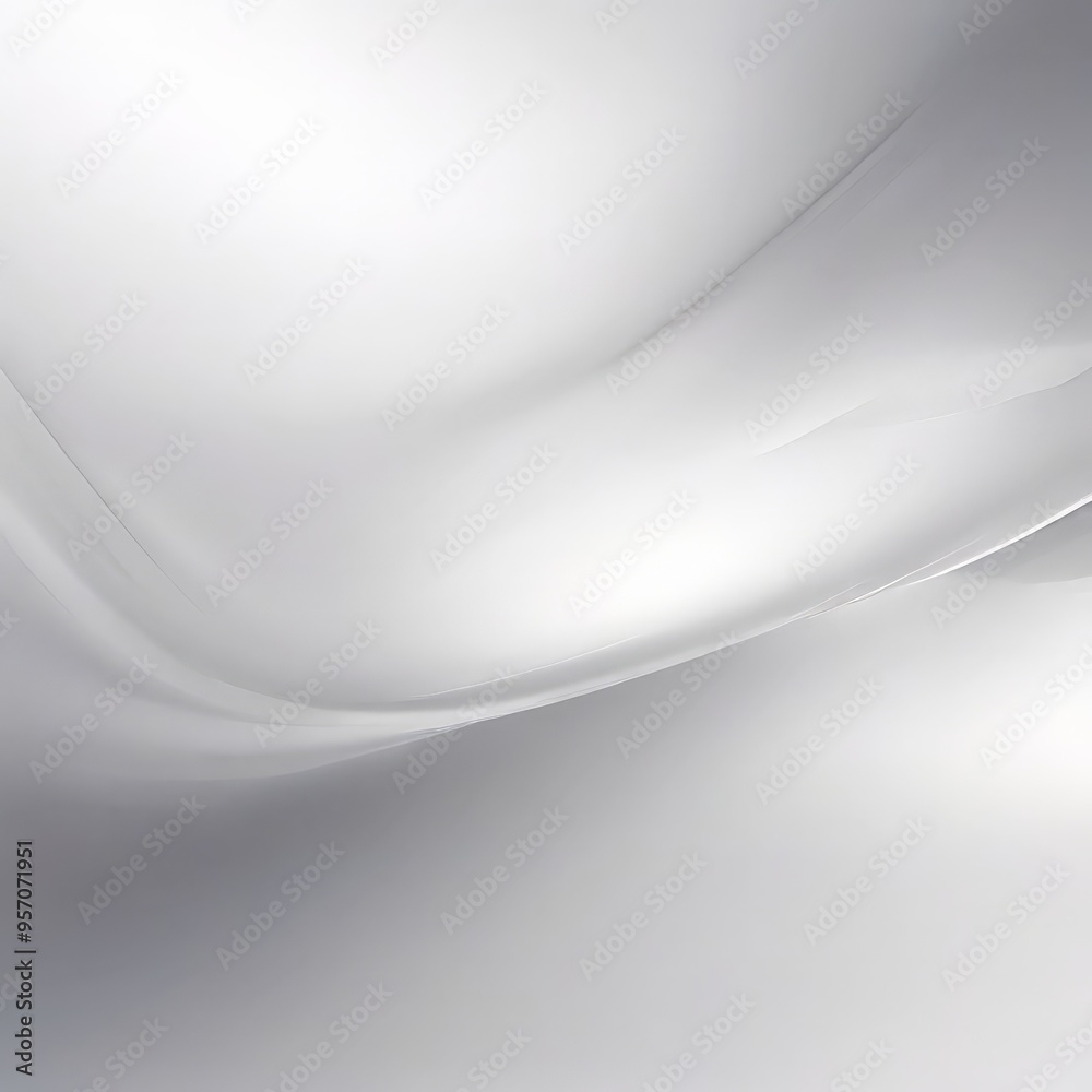 Obraz premium white and gray background with smooth surface