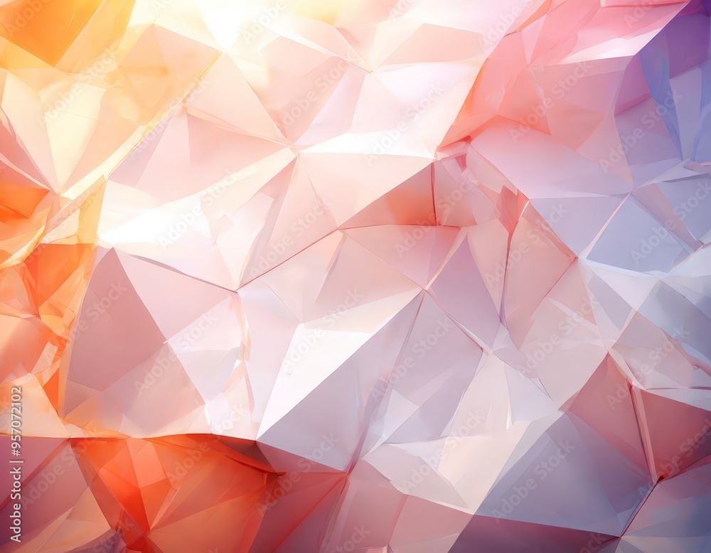 Naklejka premium abstract poly