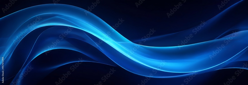 blue waves on black background blue waves on black background
