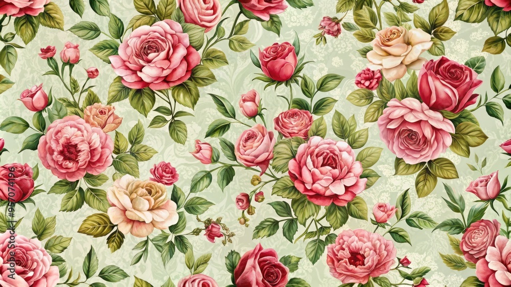 Rose+pattern+for+interior+design Rose+pattern+for+interior+design
