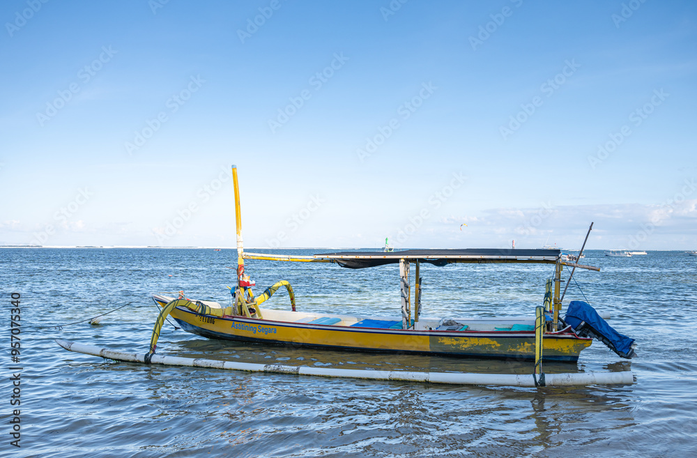 Fototapeta premium Balinese Traditional Jukung Boat