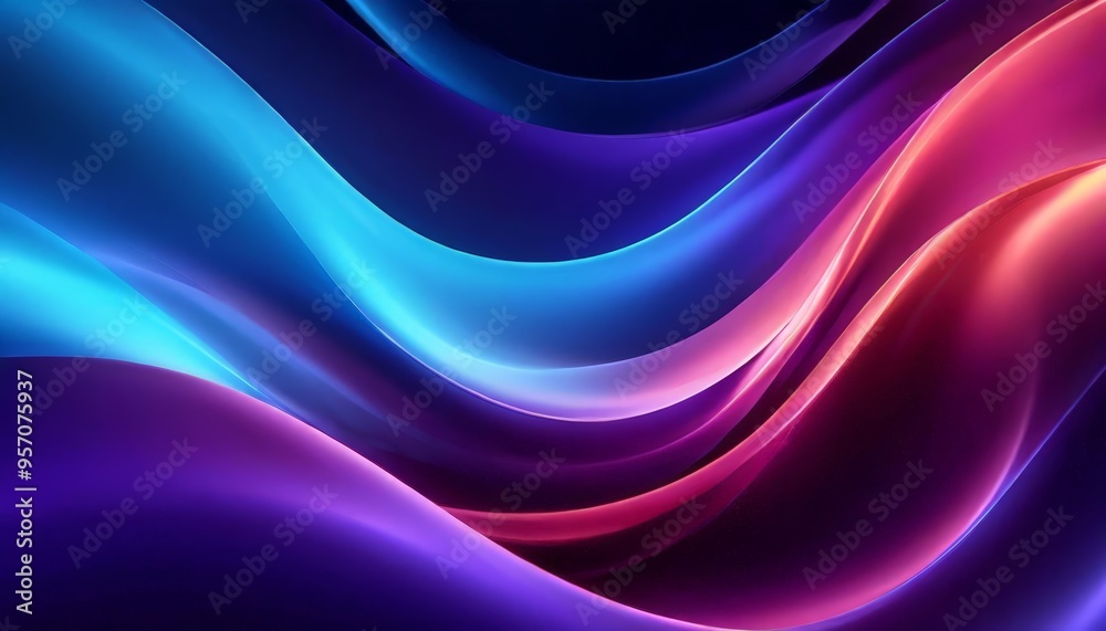 abstract background with colorful waves abstract background with colorful waves