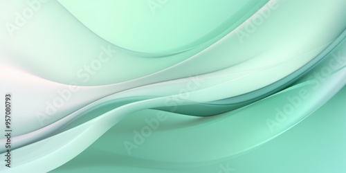 Mint Green elegant pastel soft color abstract gradient luxury decorative background texture with copy space texture for display products blank 