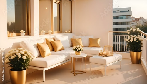 Photo interior modern design room 3d illustration