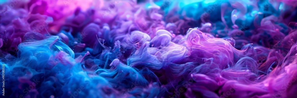 Fototapeta premium colorful smoke wallpapers