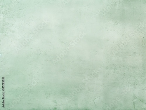 Mint Green old scratched surface background blank empty with copy space for product design or text copyspace mock-up template for website banner 