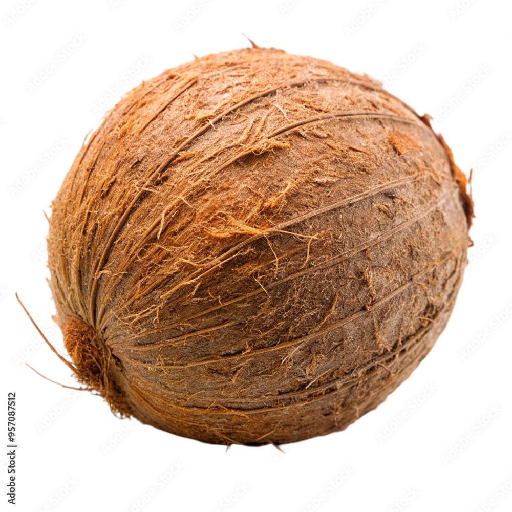 Dried coconut isolated on transparent background. Dried coconut isolated on transparent background.