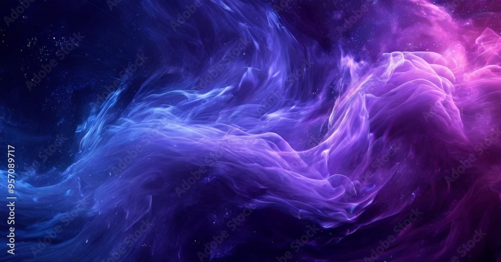 colorful abstract background with nebula