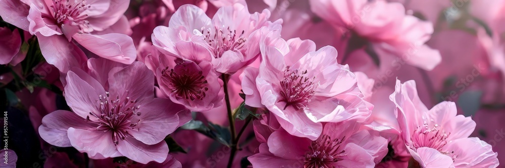 pink flowers in the sunlight pink flowers in the sunlight