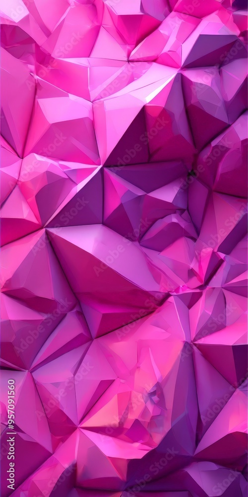 pink background with many triangles pink background with many triangles