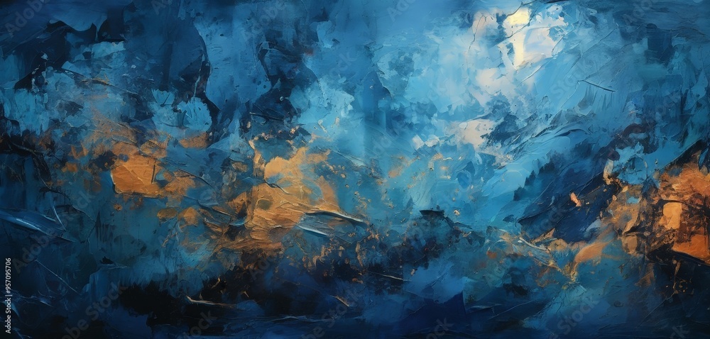 painting blue sky with orange and yellow clouds painting blue sky with orange and yellow clouds