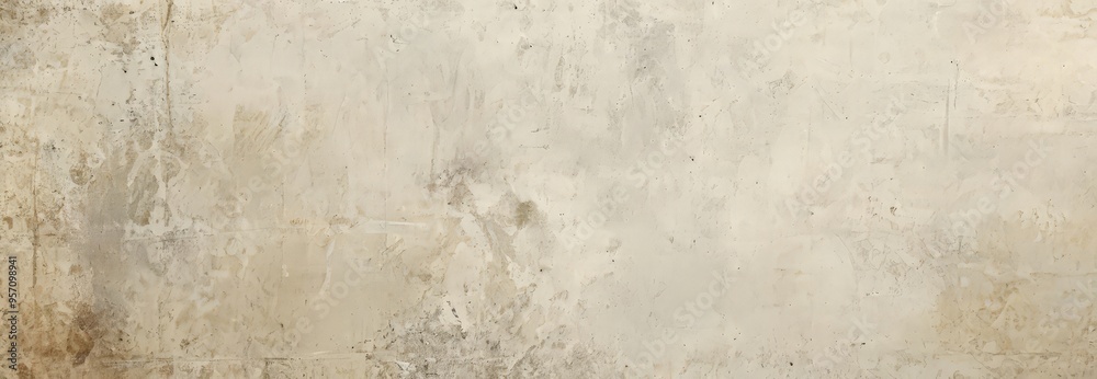 Fototapeta premium white wall with brown and black paint