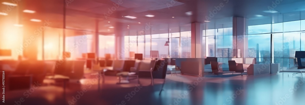 room with glass wall and view the city room with glass wall and view the city