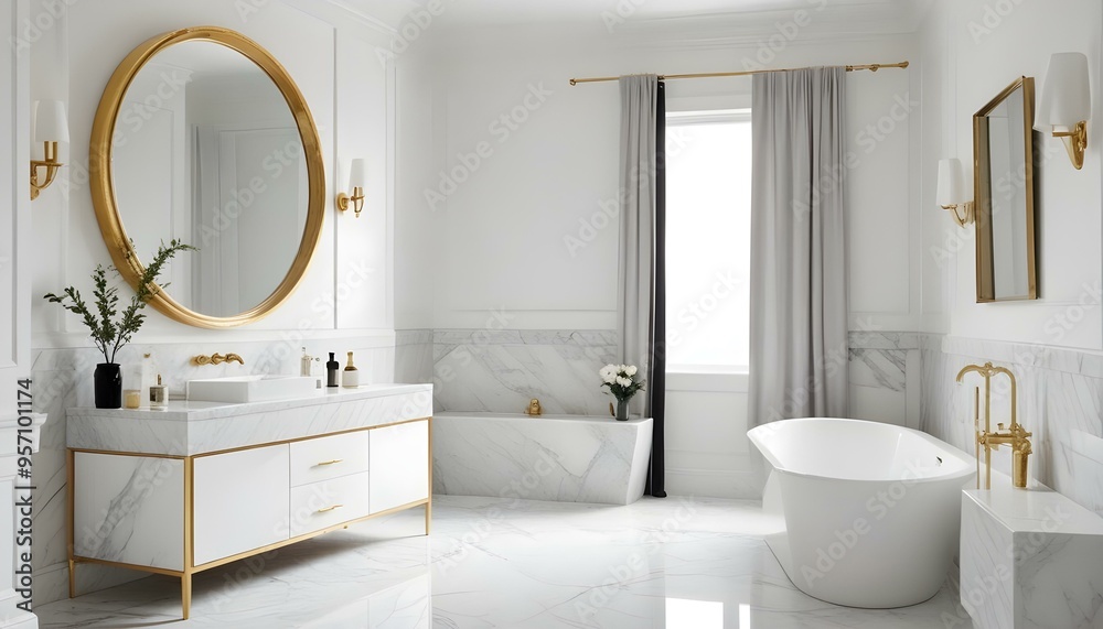 Photo interior modern design room 3d illustration