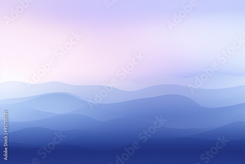 Modern indigo pastel gradient background soft