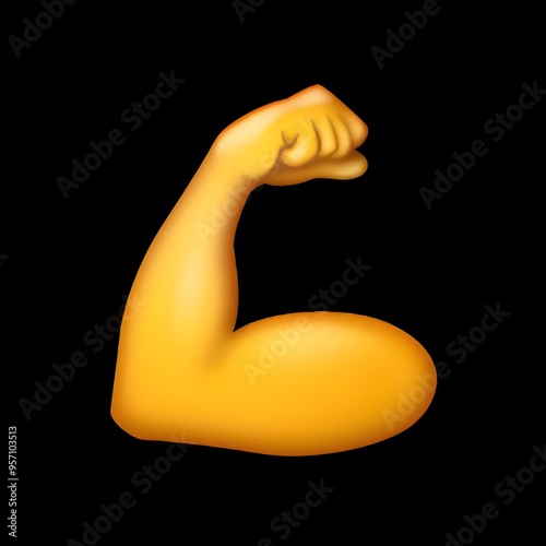 Flexed Bicep Emoji

