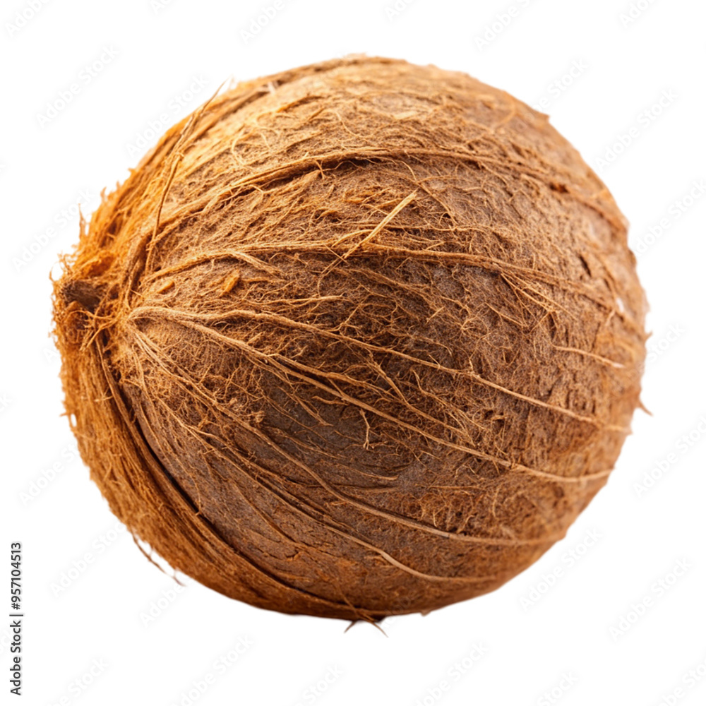 Dried coconut isolated on transparent background. Dried coconut isolated on transparent background.
