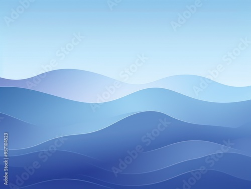 Modern navy blue pastel gradient background soft