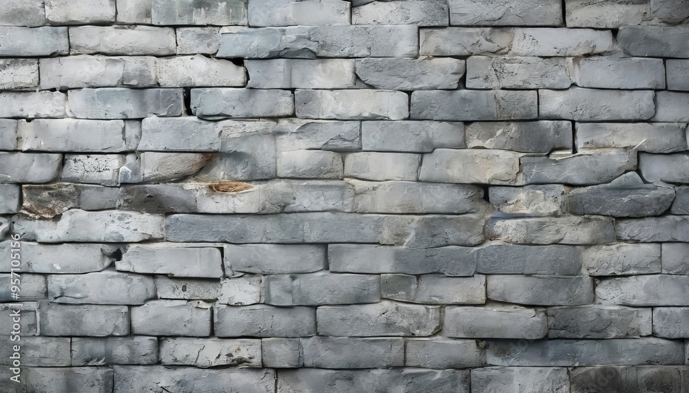 Obraz premium stone wall with gray pattern