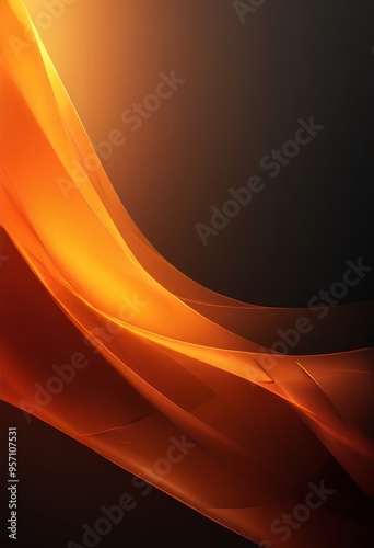 black and orange abstract background