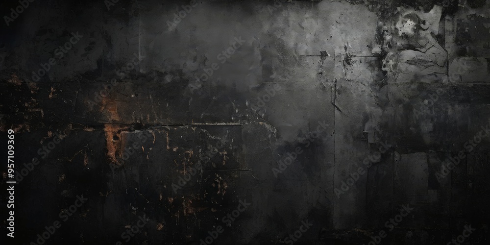 dark wall with black and white paint dark wall with black and white paint
