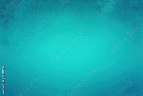 Modern new Cyan gradient background grainy noise texture 