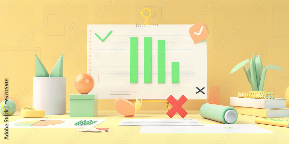 Safety training progress chart, indicating progress in mandatory ...